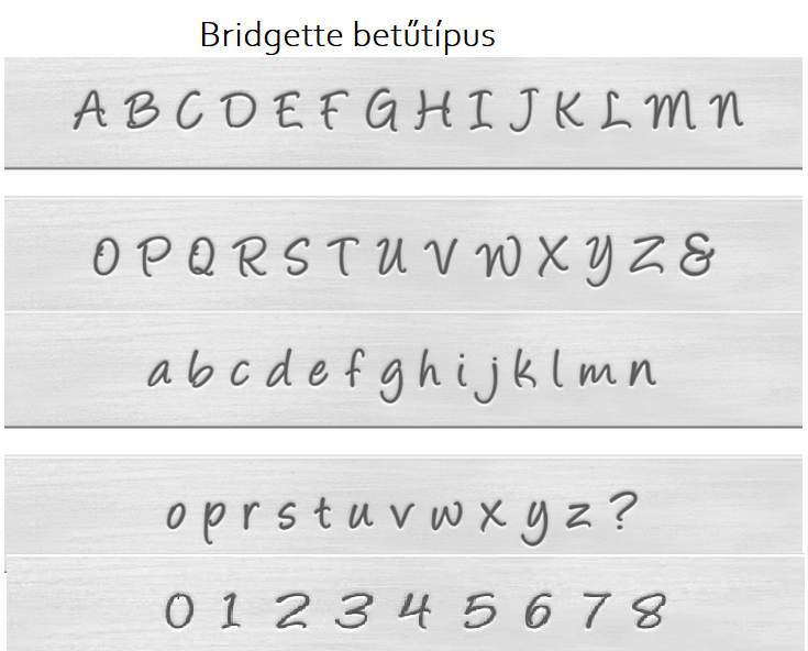 MINI nyaklánc monogrammal