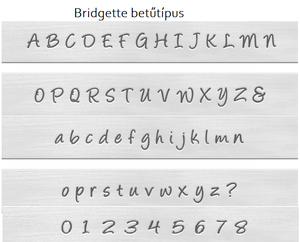 MINI nyaklánc monogrammal