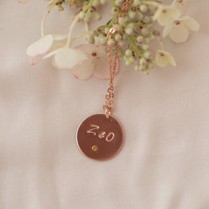 INSPIRATION nyaklánc monogramokkal