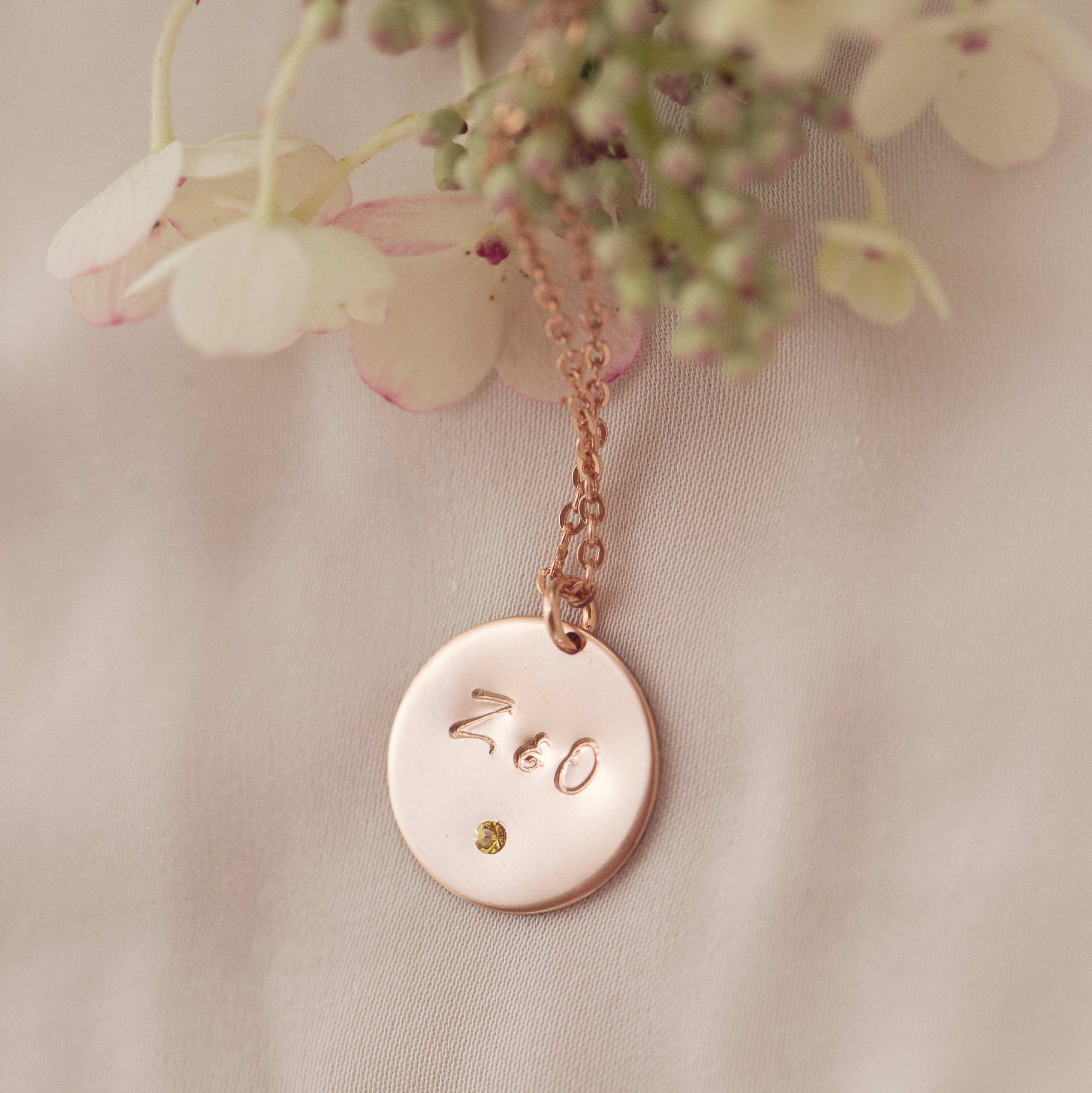 INSPIRATION nyaklánc monogramokkal