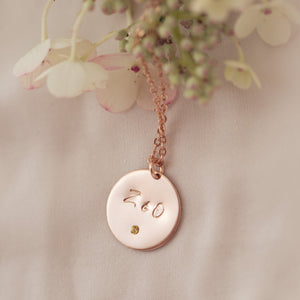 INSPIRATION nyaklánc monogramokkal